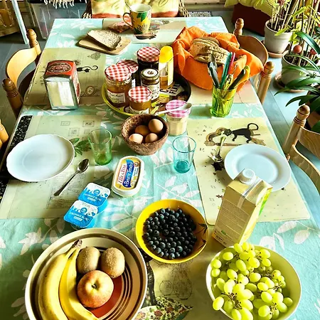 2 Pres De L'aeroport Et Du Meett Frühstückspension
